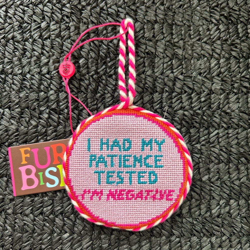Furbish Studio Needlepoint Ornament